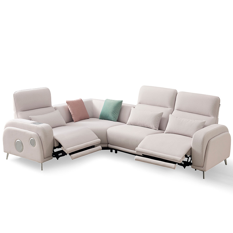 Tech Equipped Corner Recliner Sofa Set