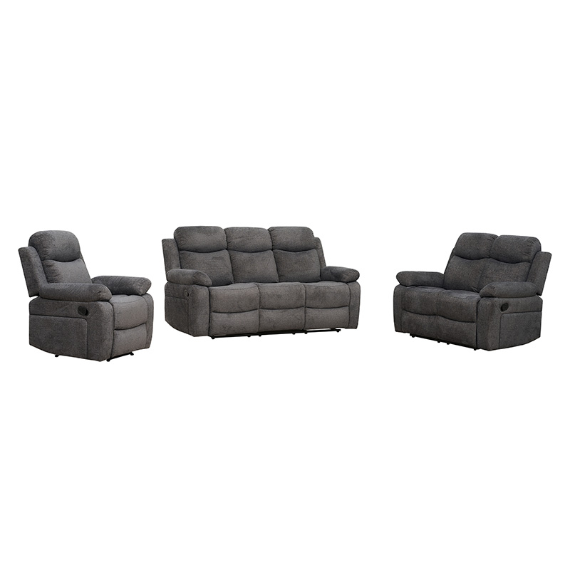 Velvet Fabric Electric Recliner Sofa And Chair